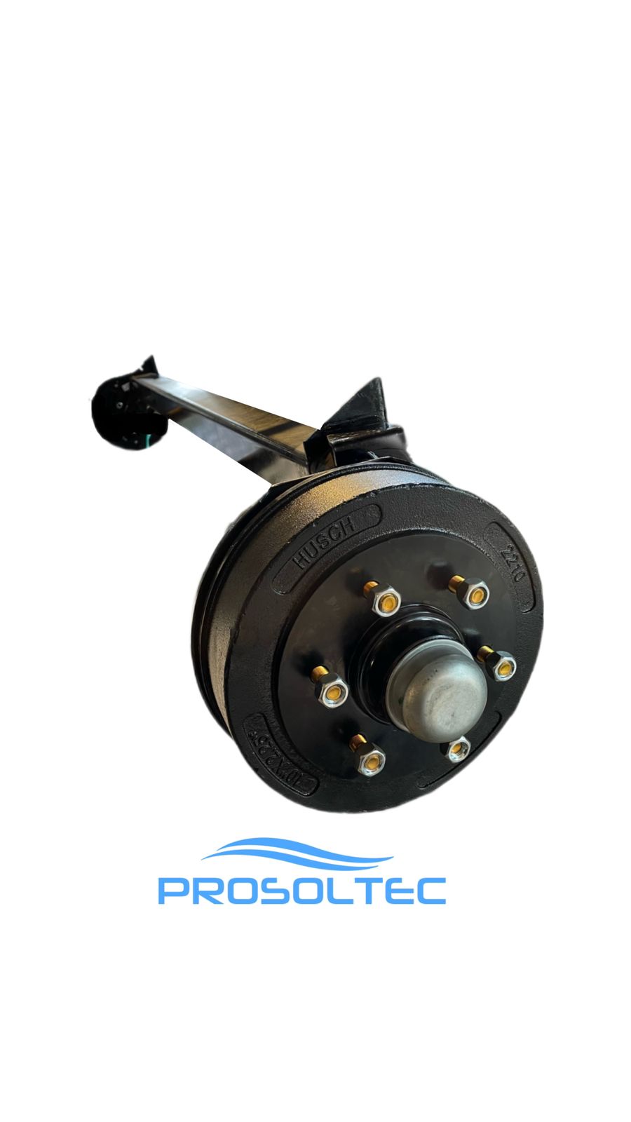 Eje Freno Eléctrico 1800Kg Apernadura 6x139 en aro 14, 15 y 16