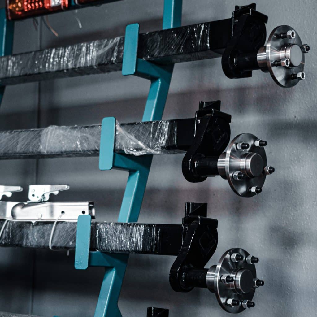 Ejes de torsion con diferentes apernaduras