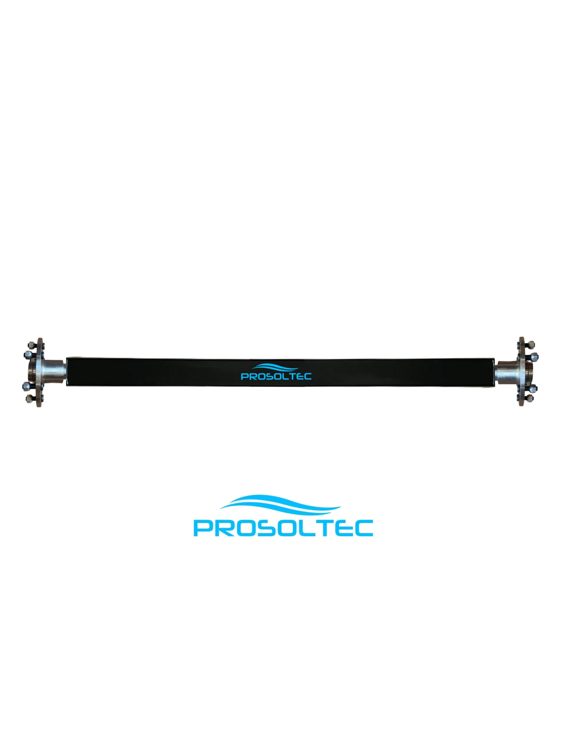 Eje rígido 1200kg, apernadura y ancho a petición del cliente.