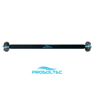 Eje rígido 1800kg, apernadura y ancho a petición del cliente.