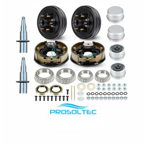 KIT COMPLETO TAMBOR FRENO ELÉCTRICO 6X139 3500 LBS